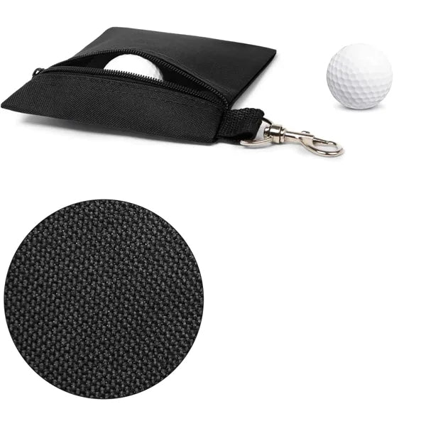 6.69 X 5.51 Inch Zipper Golf Tee Bag