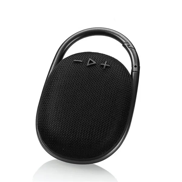 Portable Mini Bluetooth Speaker with Integrated Carabiner