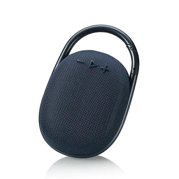 Portable Mini Bluetooth Speaker with Integrated Carabiner