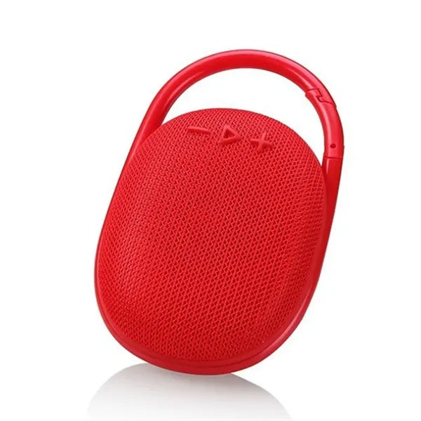 Portable Mini Bluetooth Speaker with Integrated Carabiner