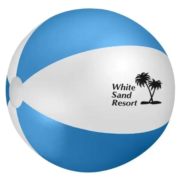 12" Multi-color beach ball