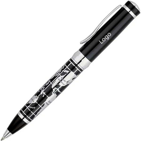 World Map Ballpoint Pen