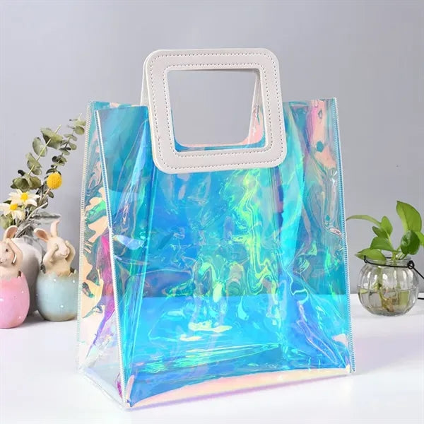Holographic Clear Tote Bag