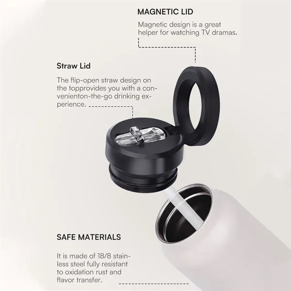 Magnetic Phone Mount Water Bottle