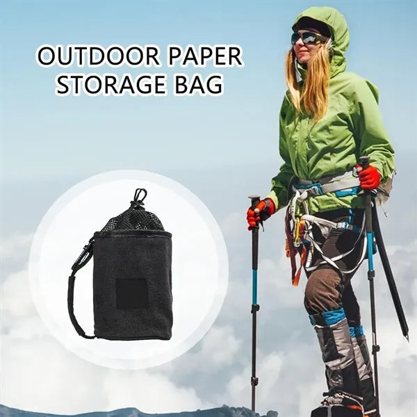 Canvas Portable Pocket Water Bottle Holder