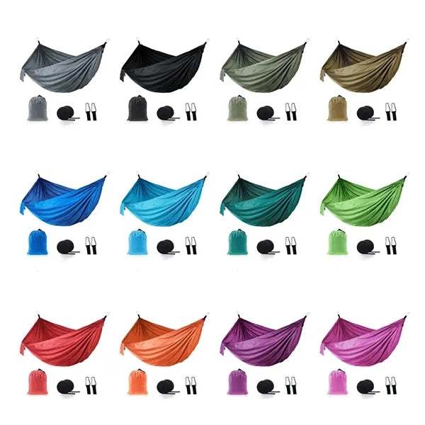 Durable Foldable Camping Hammock For 2 Persons