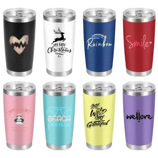 Insulated Double Wall Stainless Steel Vacuum Coffee Tumbler