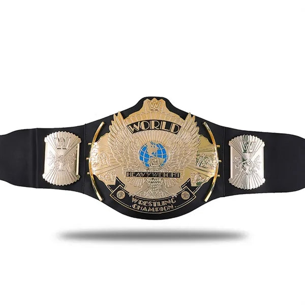 Various styles and models of boxing championship belts