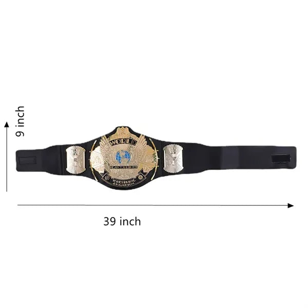 Various styles and models of boxing championship belts