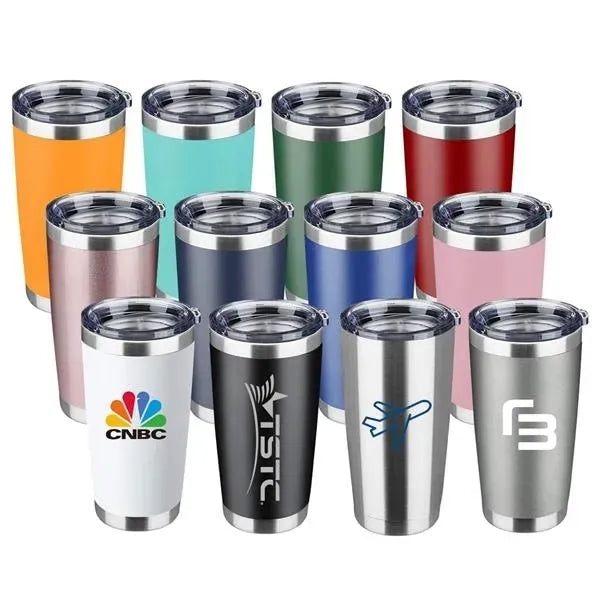 Custom Logo 20oz Double Wall Stainless Steel Cup