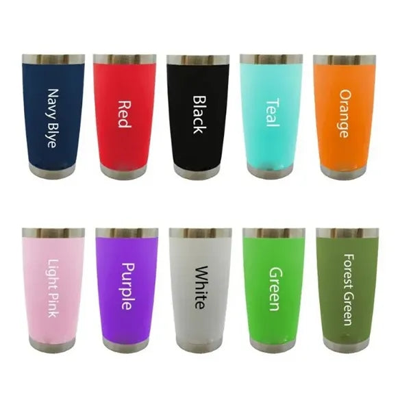 Custom Logo 20oz Double Wall Stainless Steel Cup