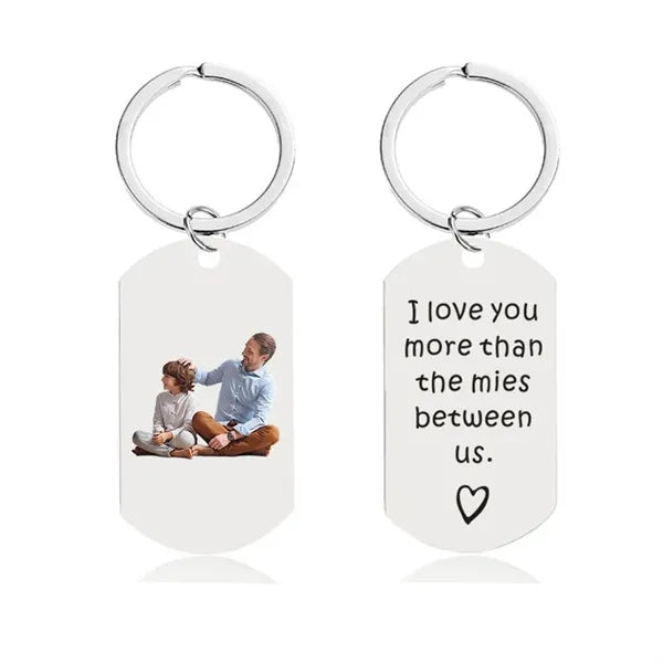 Double Side Custom Keychain with Picture
