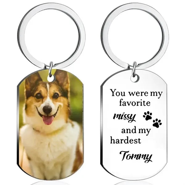 Double Side Custom Keychain with Picture