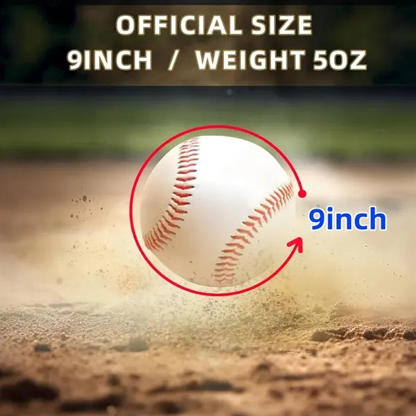Blank Standard Practice Baseball Size 9 Inch