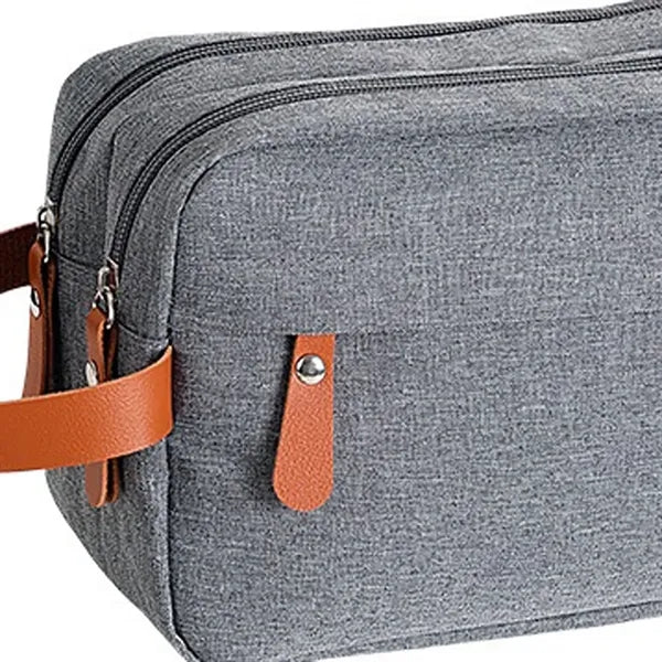 300D Oxford Waterproof Double Travel Toiletry Bag