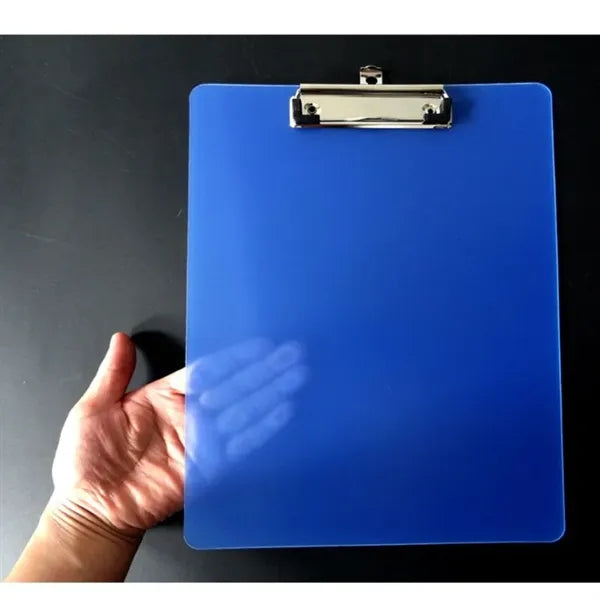 Plastic Clipboard Transparent Color Letter Size