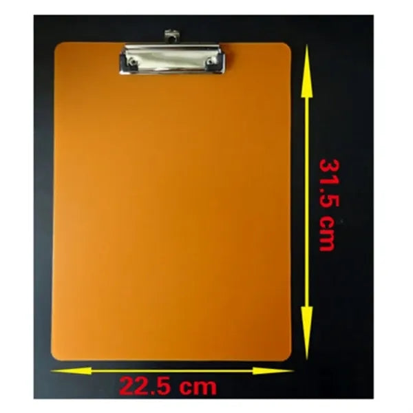 Plastic Clipboard Transparent Color Letter Size