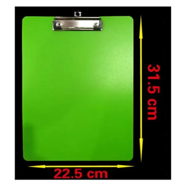 Plastic Clipboard Transparent Color Letter Size