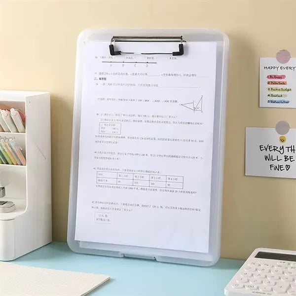 Letter Size Clipboard with Storage
