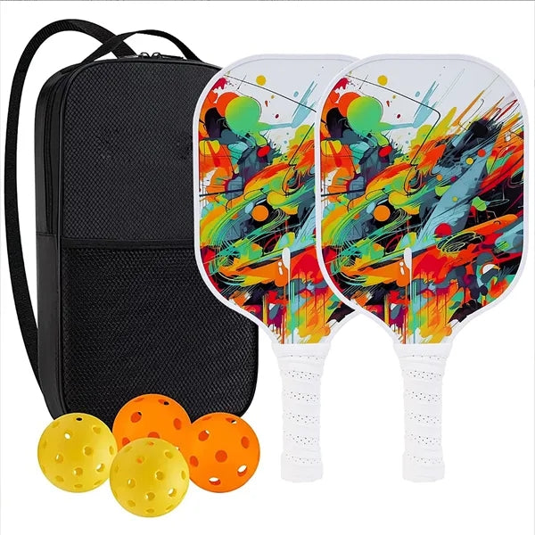 Four-Ball Pickleball Set