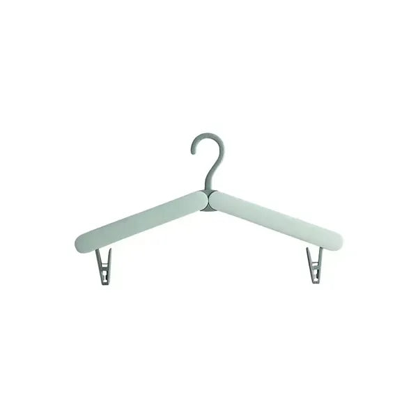 Plastic folding hanger