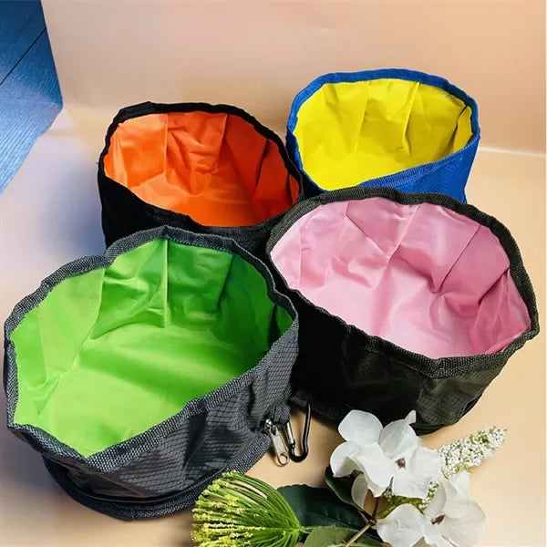 Collapsible Silicone Dog Bowl