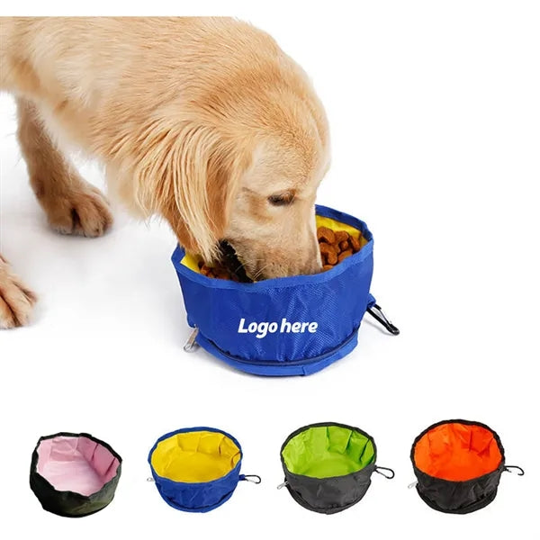 Collapsible Silicone Dog Bowl