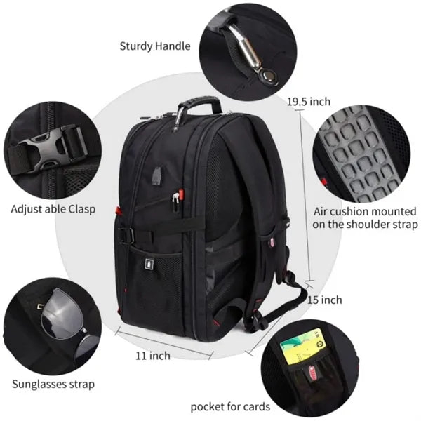 Large 40L Travel Backpack
