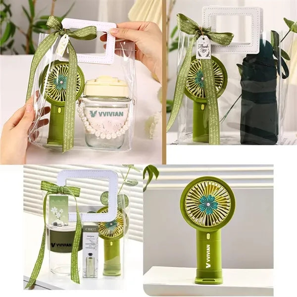 Fan with Cup and Umbrella Sets