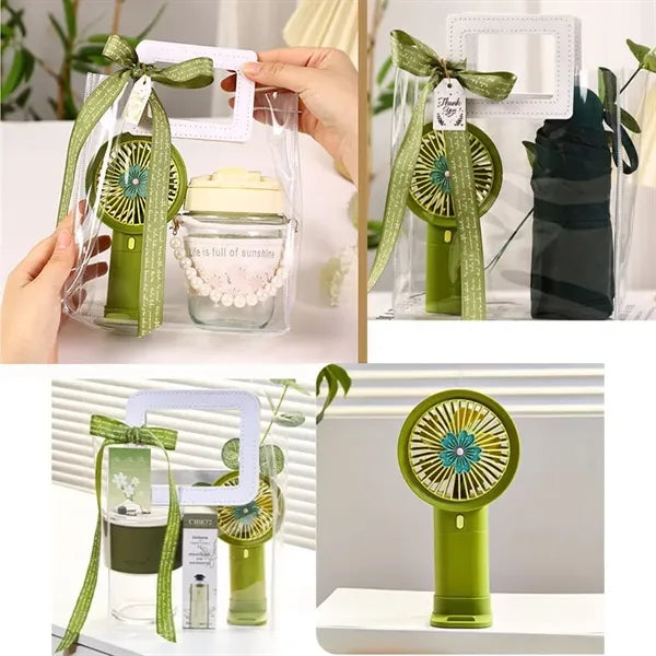 Fan with Cup and Umbrella Sets