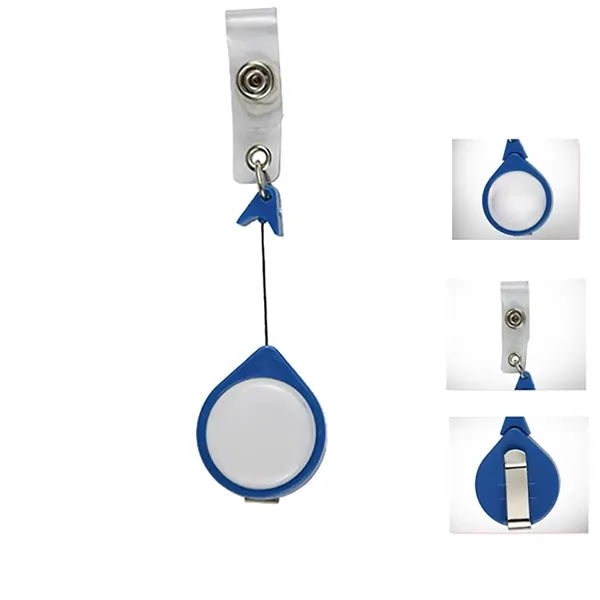 Retractable Badge Reel Clips Holder