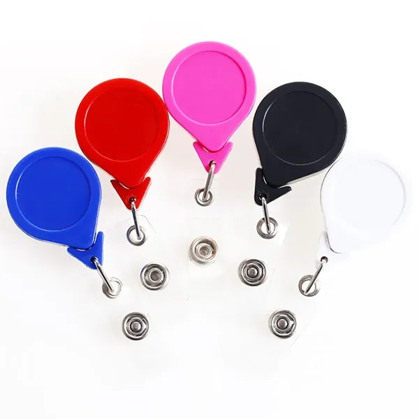 Retractable Badge Reel Clips Holder
