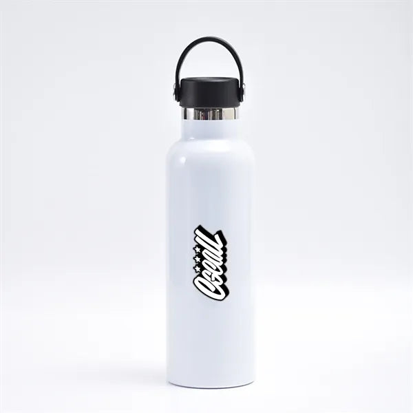 17 Oz Large-Mouthed Hiking Water Bottle W/Handle