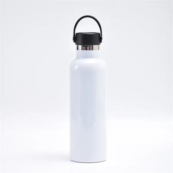 17 Oz Large-Mouthed Hiking Water Bottle W/Handle