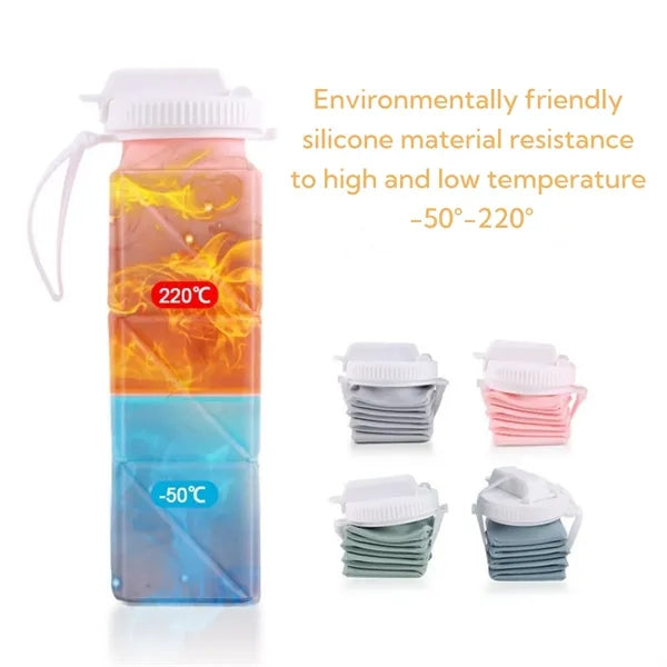 Silicone Collapsible Water Bottles