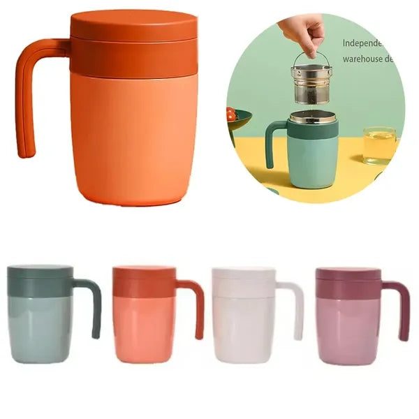 Tea Cup with Infuser and Lid