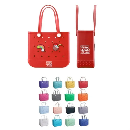 Rubber Tote Beach Bag