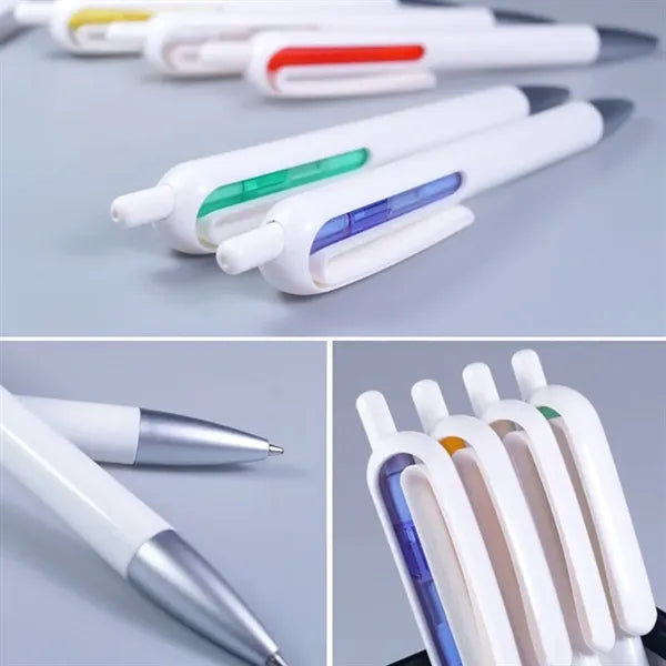 Ballpoint Pen Creative Colorful Retractable Click Ball