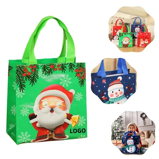 Non-woven Tote Bag For Merry Christmas