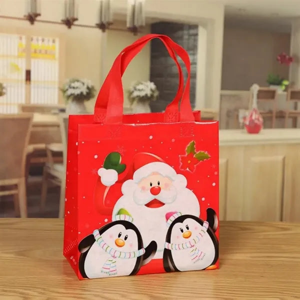 Non-woven Tote Bag For Merry Christmas