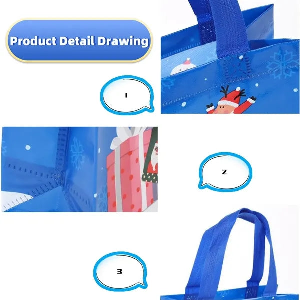 Non-woven Tote Bag For Merry Christmas
