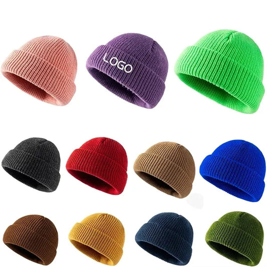 Short Style Winter Snow Warm Hat Lightweight Fishing Cap
