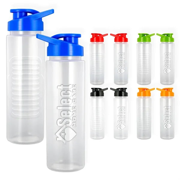 24 Oz. Debossed Grip Easy Pour Bottle