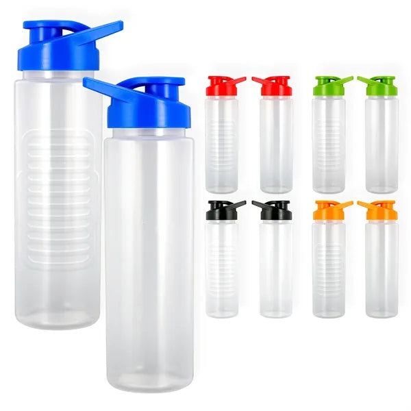 24 Oz. Debossed Grip Easy Pour Bottle
