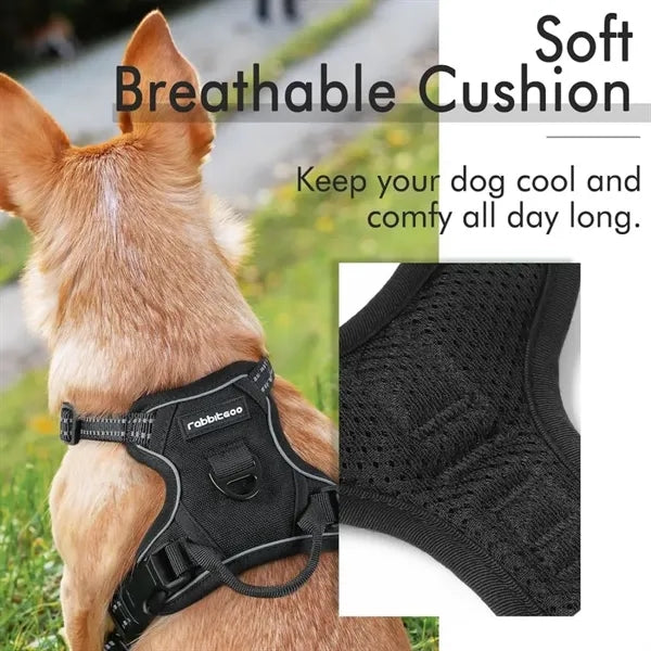 Pet Leash Reflective Vest Set