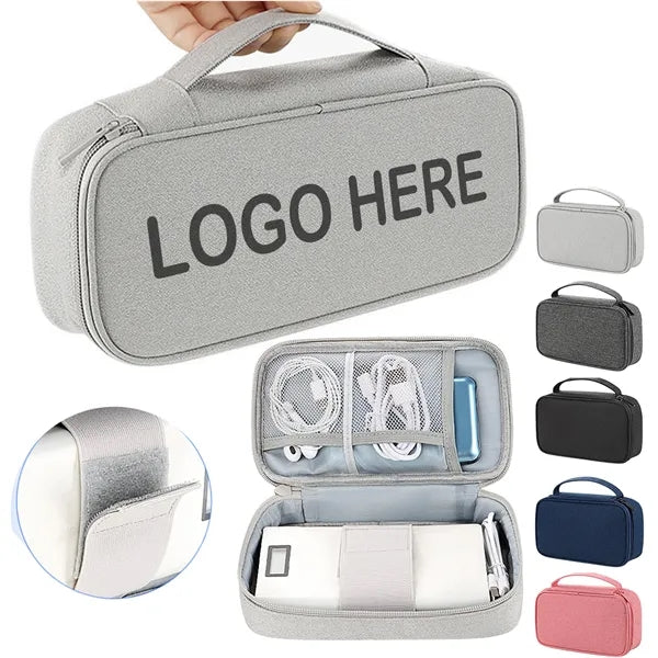 Travel Cable Organizer Charger Storage Bag Digital Accessory