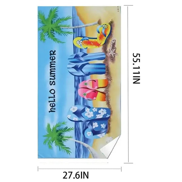 Quick Dry Beach Towels Blanket for Pool Swim Travel