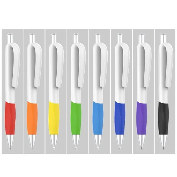 Creative Colorful Retractable Ballpoint Pen Click Ball