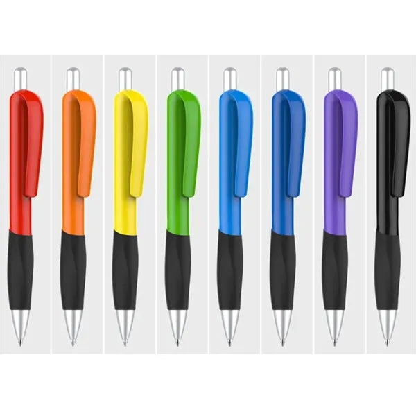 Creative Colorful Retractable Ballpoint Pen Click Ball