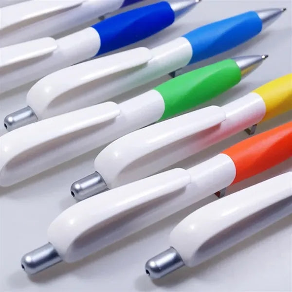 Creative Colorful Retractable Ballpoint Pen Click Ball